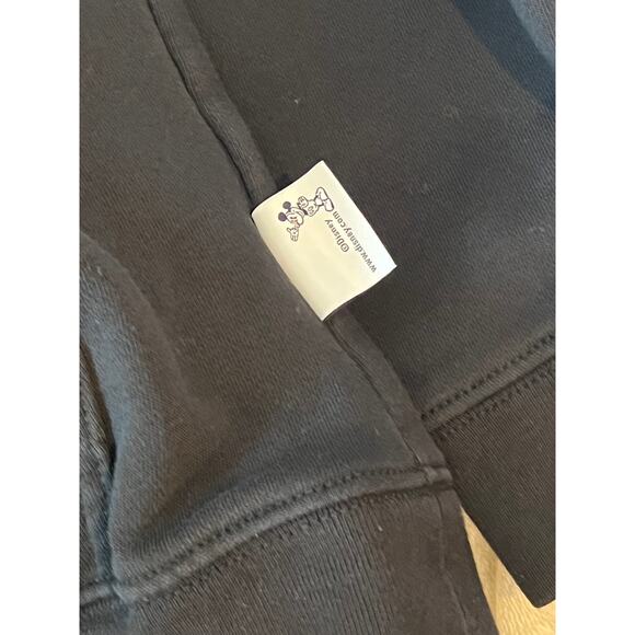 The Gap + Disney Mickey Mouse Pullover Black Hoodie Mens XS - Picture 3 of 4